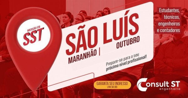 Imagem do evento IMERSÃO EM SST - São Luís 2026