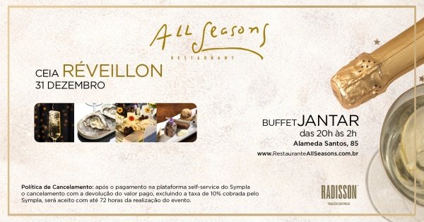 Imagem do evento CEIA DE RÉVEILLON ESPECIAL