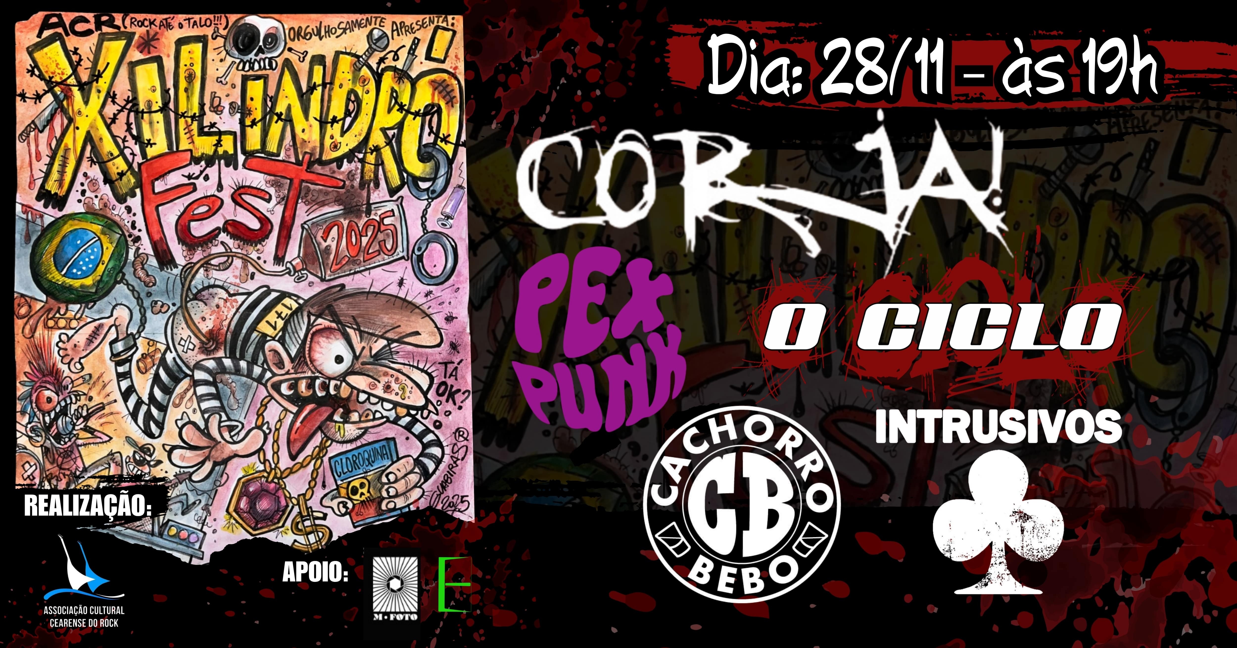 XILINDRÓ FEST - 28/11