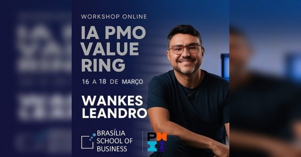 Imagem do evento Workhop Online | IA PMO Value Ring