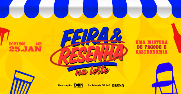 Imagem do evento FEIRA E RESENHA NA LESTE