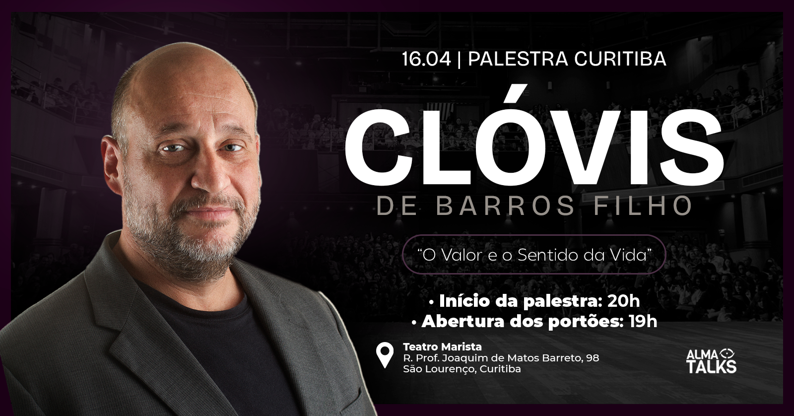 Clovis de Barros Filho em Curitiba - Palestra 