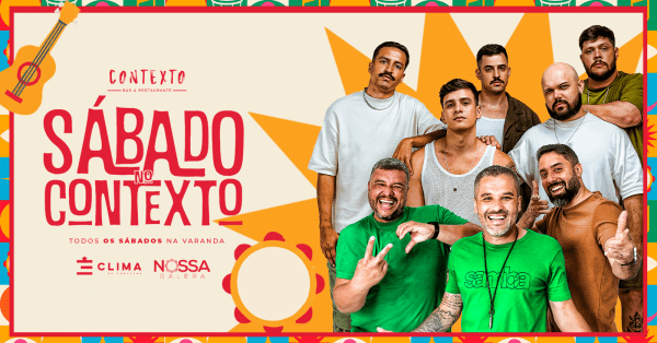Imagem do evento Sábado no Contexto | 27.12 | Varanda Contexto Bar