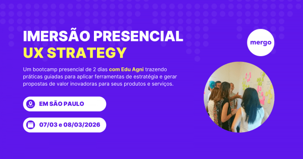 Imagem do evento Imersão Presencial UX Strategy