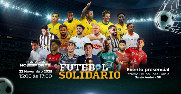 Imagem do evento JOGO SOLIDÁRIO - HÁ VIDA NO ESPORTE