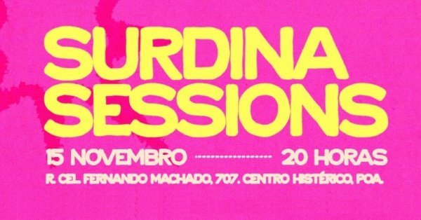 Imagem do evento Surdina Sessions