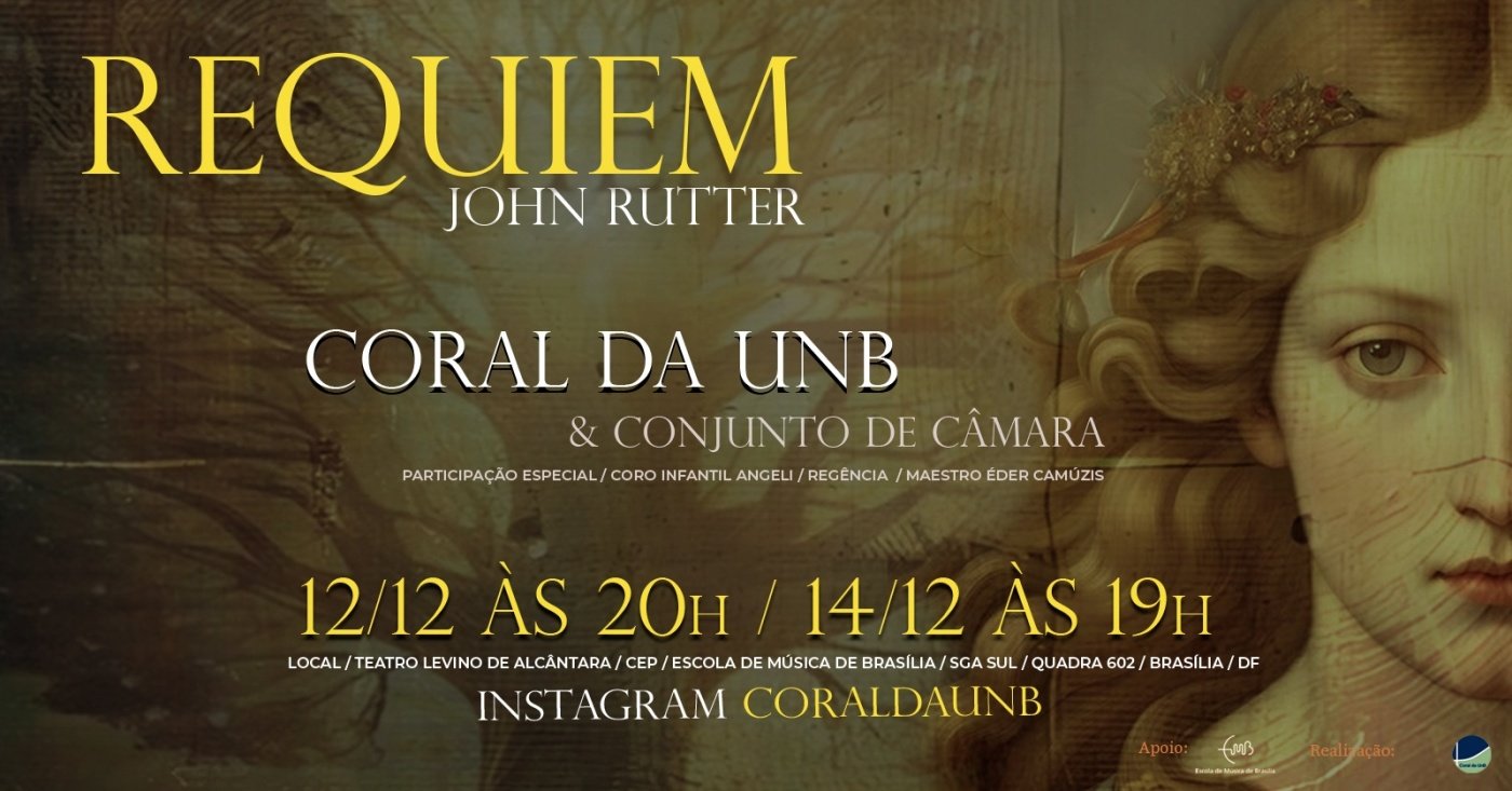 Requiem de John Rutter - Coral da UnB em Brasília - Sympla