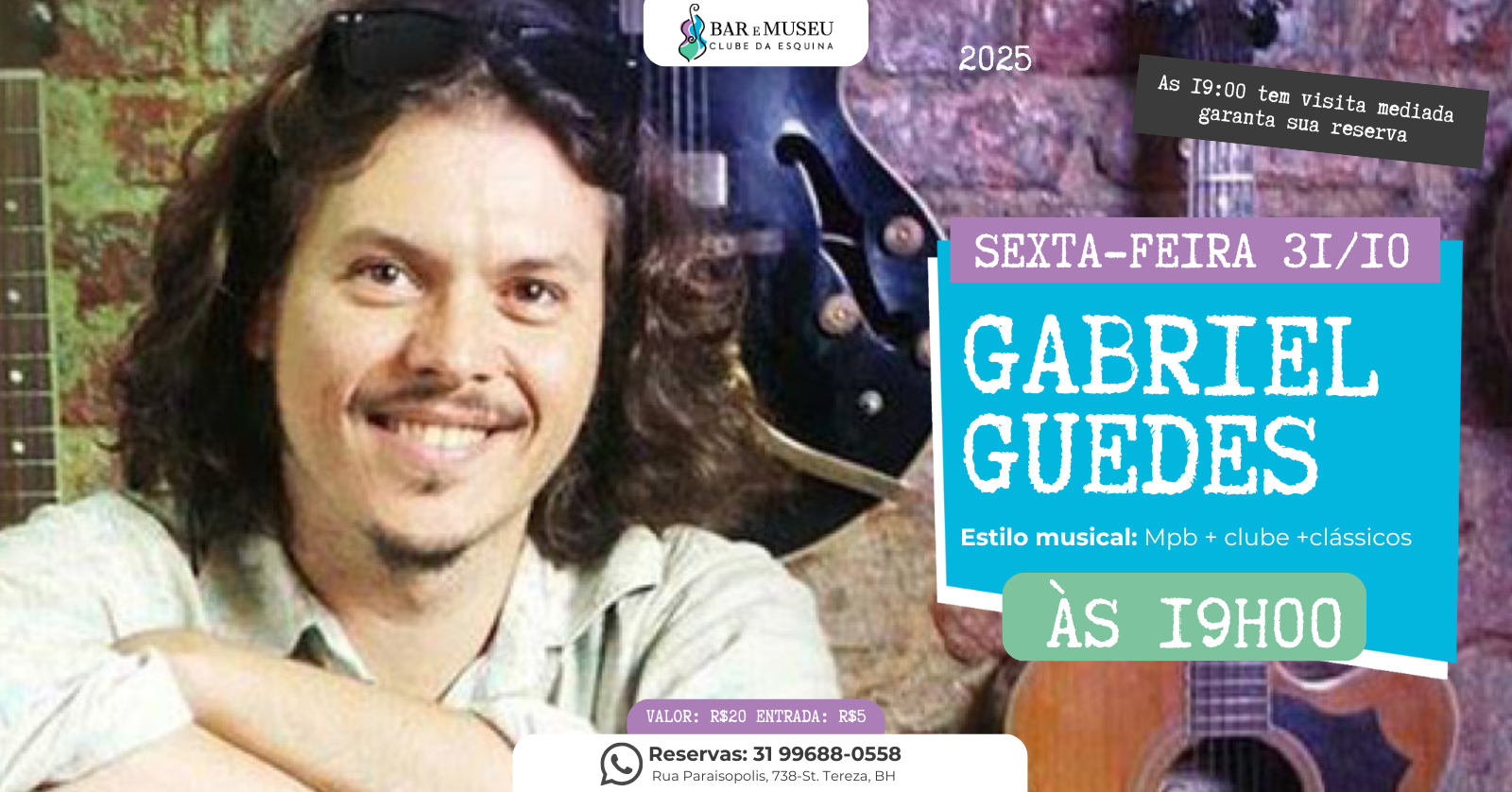 New Home - Push 16 Gabriel Guedes - Os maiores sucessos do Clube da Esquina e da MPB