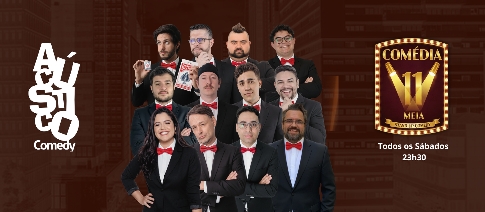 Comédia Onze e Meia  - Stand Up Comedy em São Paulo