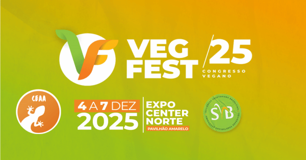 Imagem do evento VEGFEST 2025 | 12º CONGRESSO VEGANO + IV CONGRESSO INTERNACIONAL DE DIREITOS ANIMAIS - CEAA