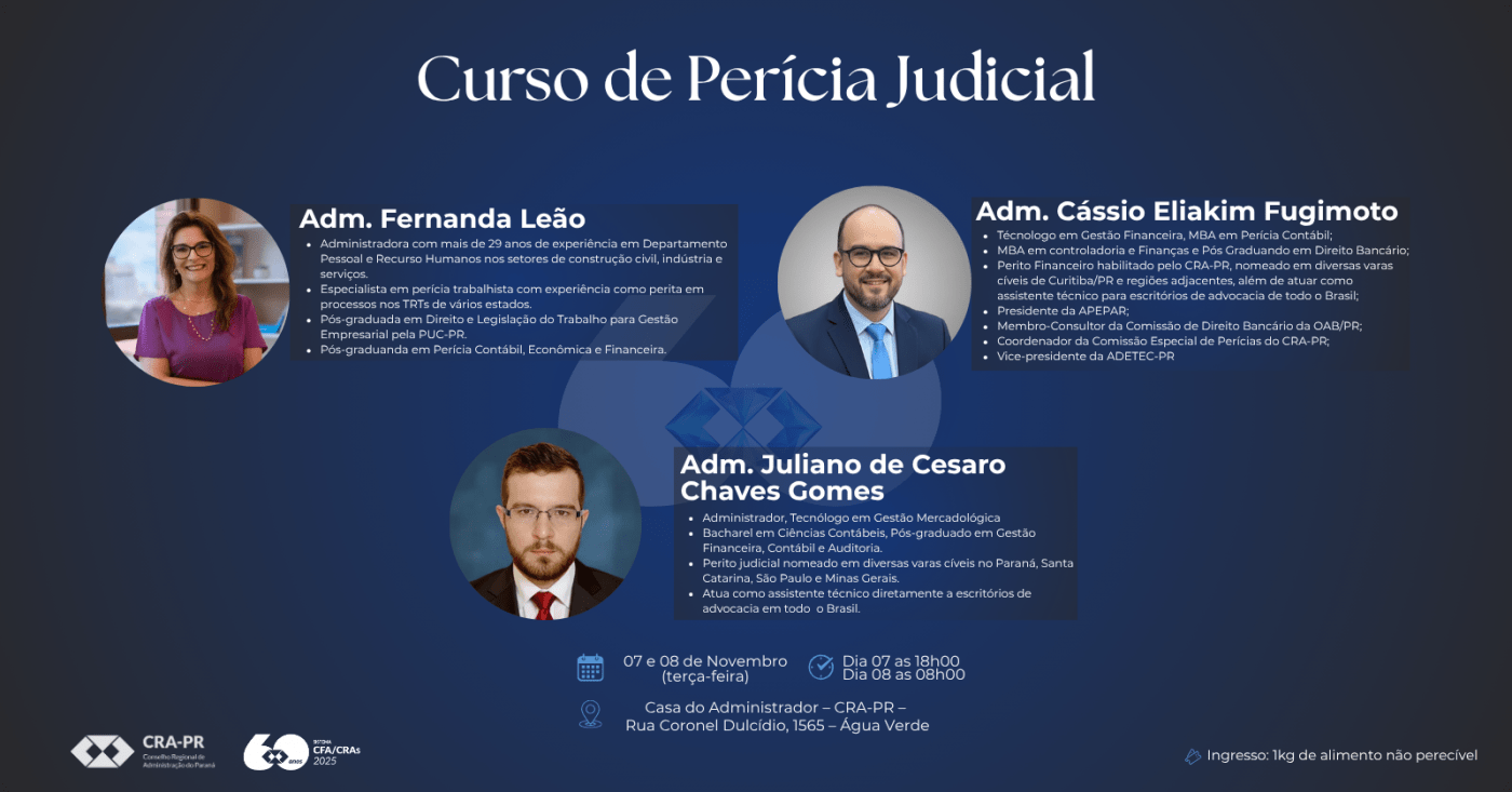 Curso de Perícia Judicial em Curitiba - Sympla