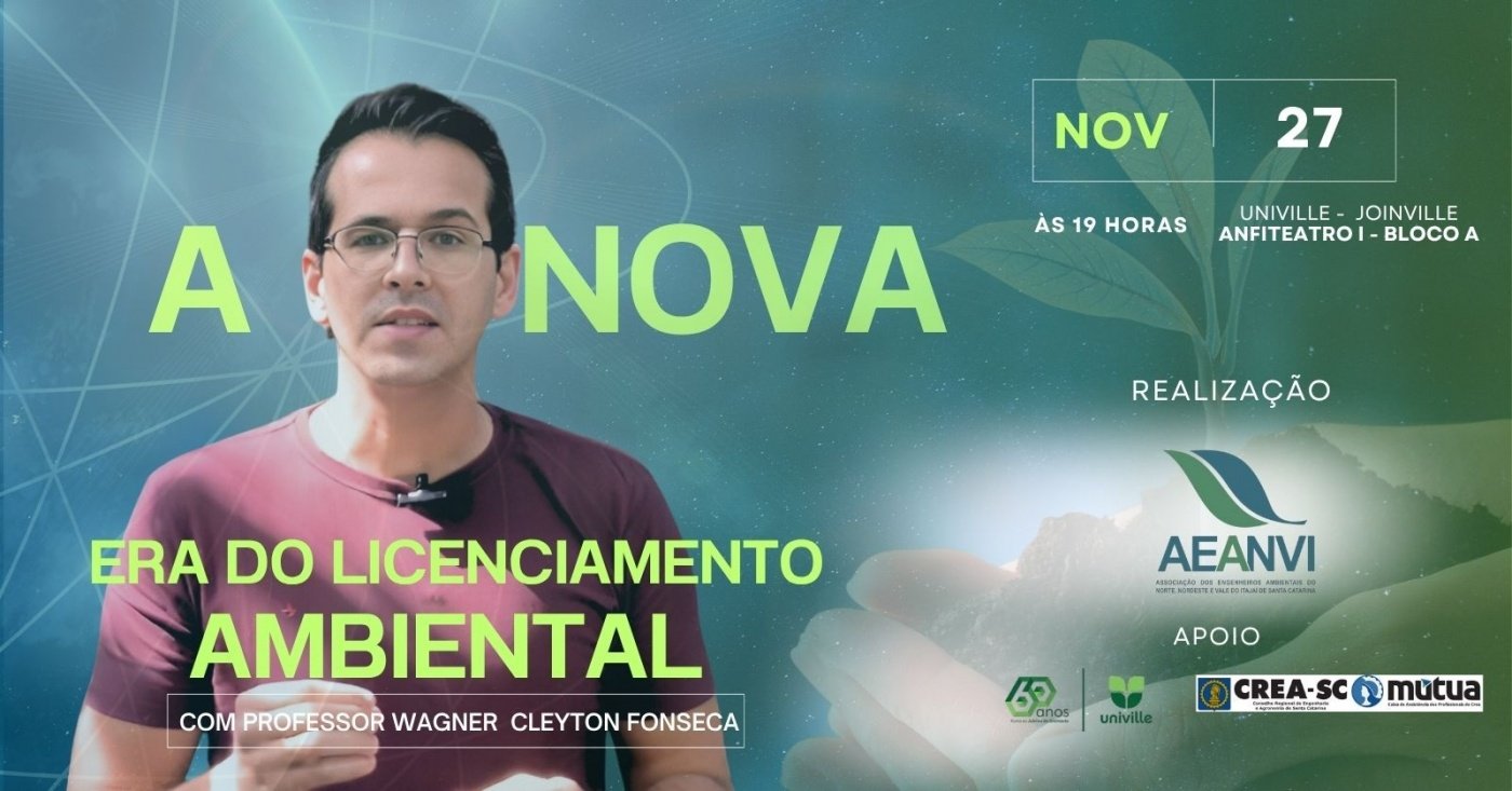 TREINAMENTO|LEI GERAL DO LICENCIAMENTO AMBIENTAL em Joinville - Sympla