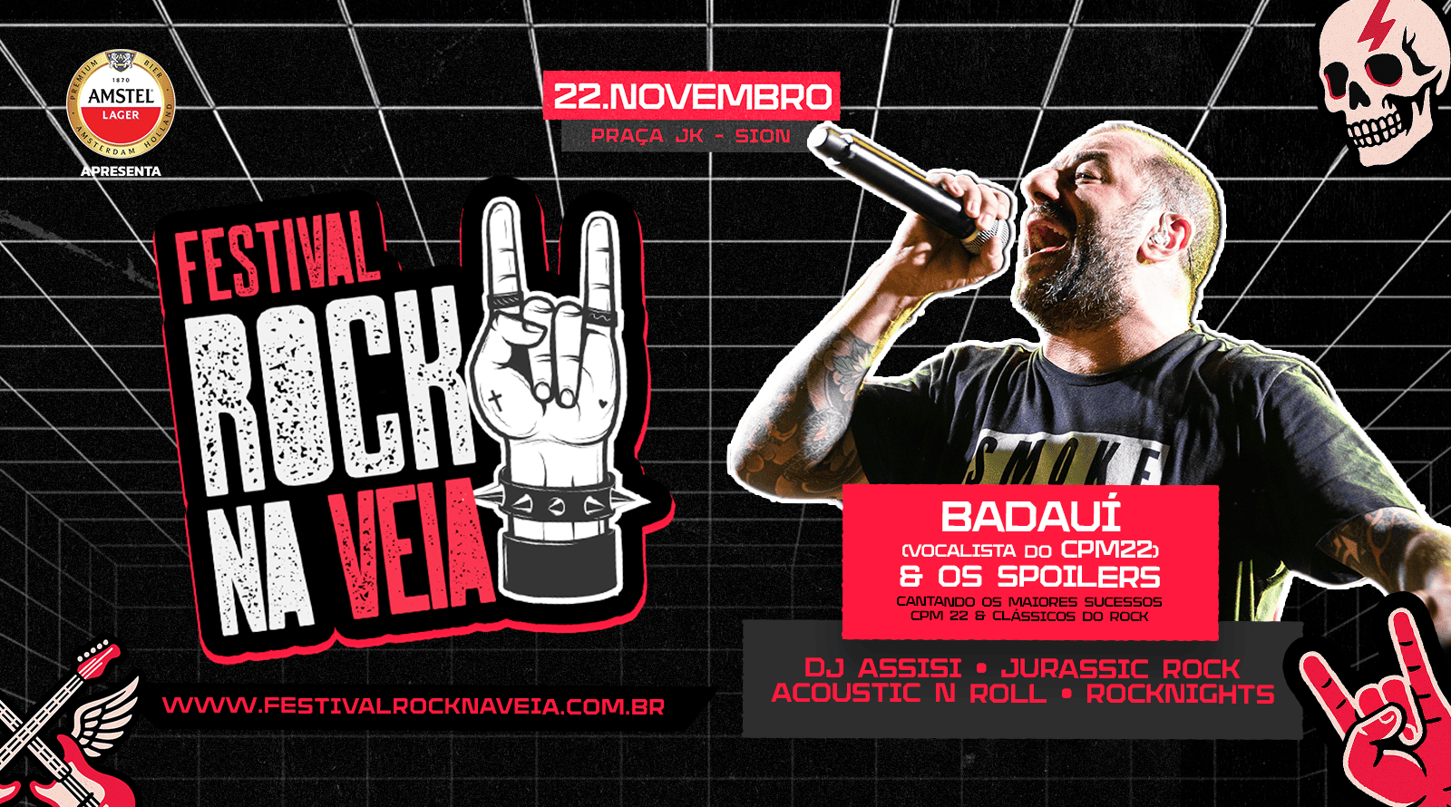 FESTIVAL ROCK NA VEIA - BADAUI (VOCALISTA CPM 22)