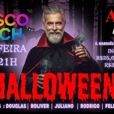 HALLOWEEN X-DISCOTECH NOITE ÉPICA NO ABC BAILÃO em São Paulo - Sympla