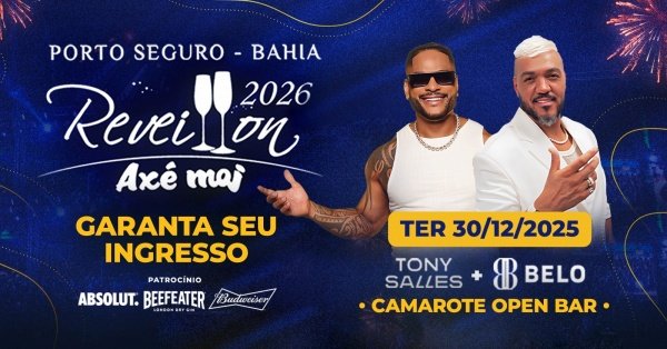 Imagem do evento Reveillon Axé Moi 30.12.2025