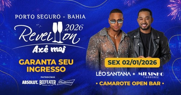 Imagem do evento Reveillon Axé Moi 02.01.2026
