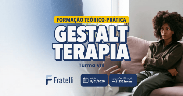 Imagem do evento 2026 - Formação Teórico-prática em Gestalt-Terapia - Turma 8 (Desconto exclusivo)