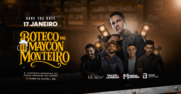 Imagem do evento Boteco do Maycon Monteiro