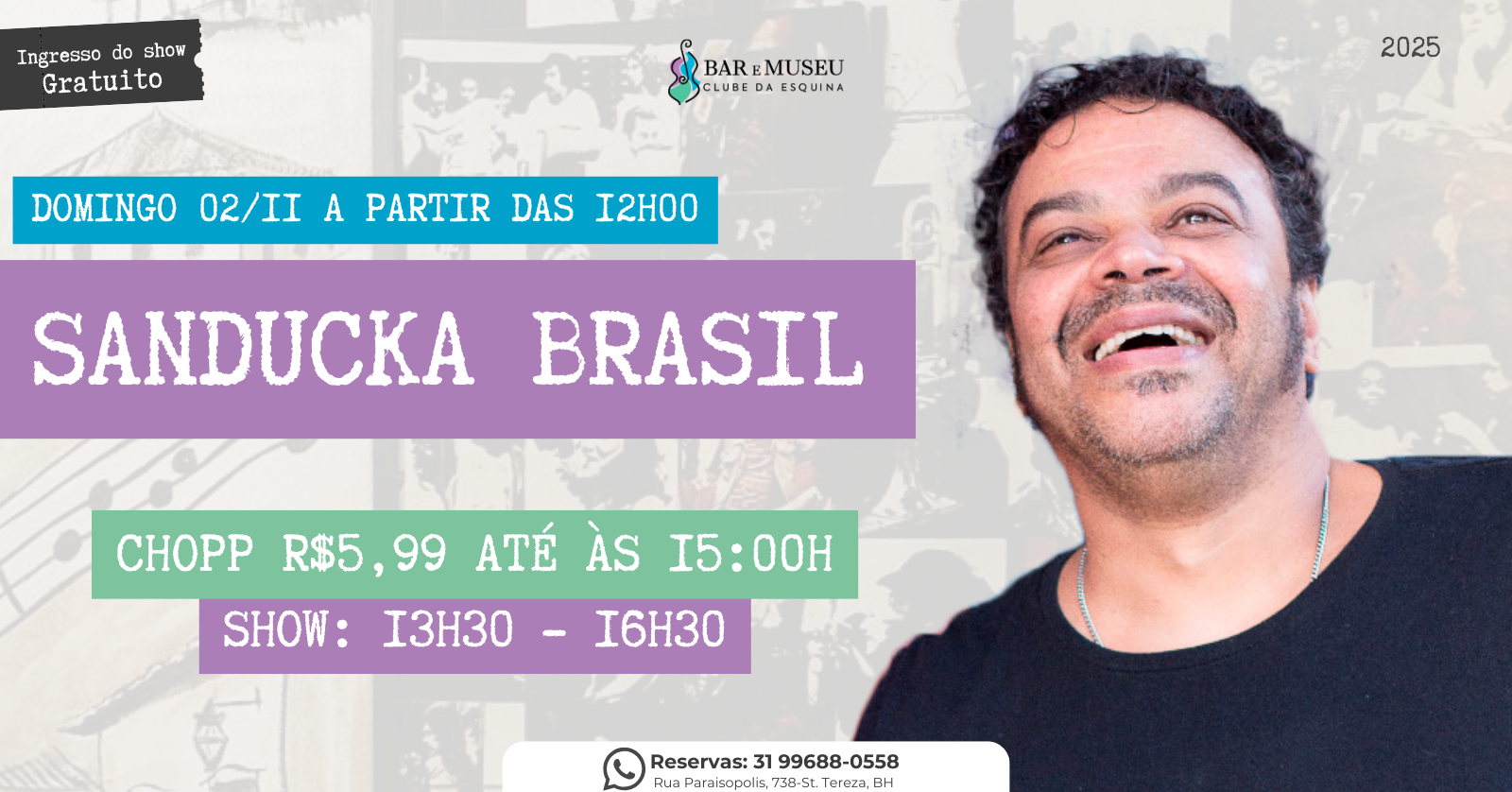 New Home - Push 21 TROPEIRO NO MUSEU COM SANDUCKA BRASIL