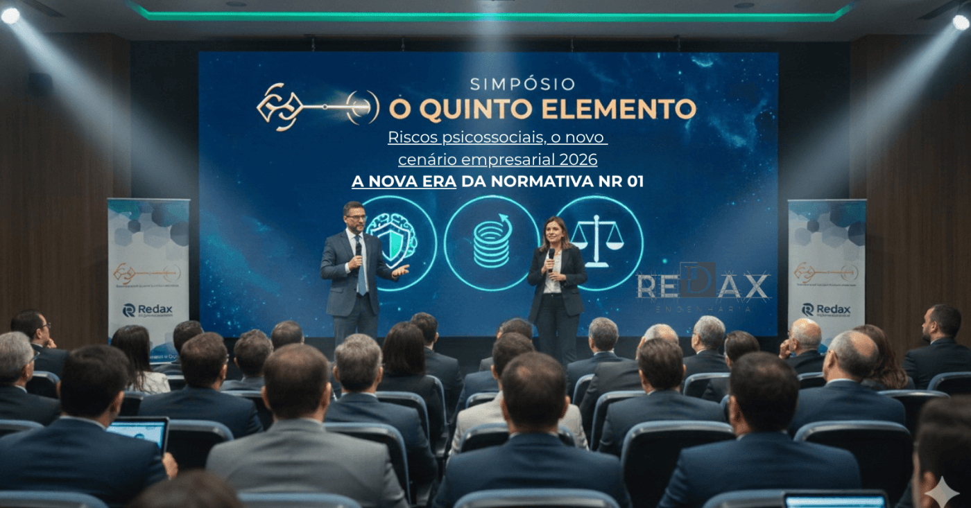 SIMPÓSIO NR01 RISCO PSICOSSOCIAL - O QUINTO ELEMENTO & REDAX ENGENHARIA - A  NOVA ERA DA SAÚDE em Barueri - Sympla