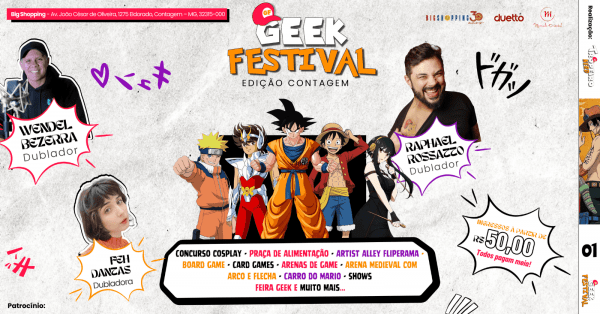 Imagem do evento Geek Festival Edição Contagem