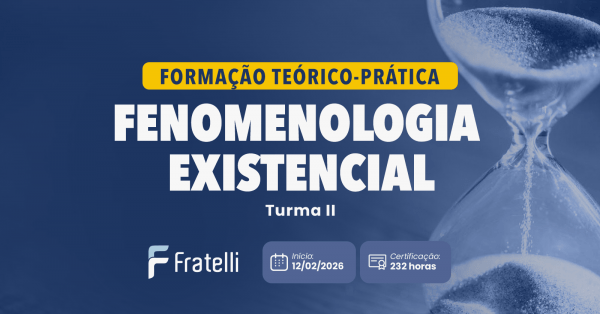 Imagem do evento 2026 Formação Teórico-prática em Fenomenologia Existencial - Turma 2 (Desconto exclusivo)