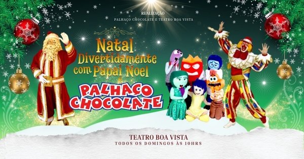 Imagem do evento NATAL DIVERTIDAMENTE COM PAPAI NOEL