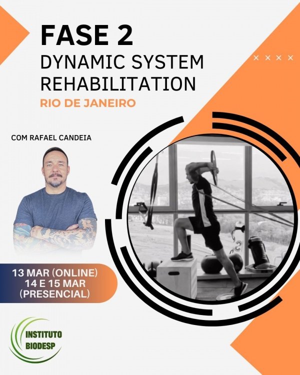 Imagem do evento RIO - DSR Fase 2 - Certificação em Sistemas Complexos e Dinâmicos aplicados à reabilitação