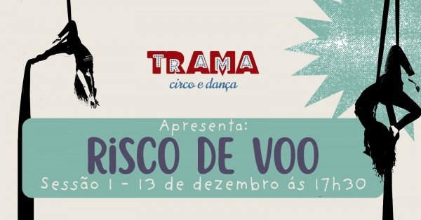 Imagem do evento Risco de Voo - Primeira sessão 17h30