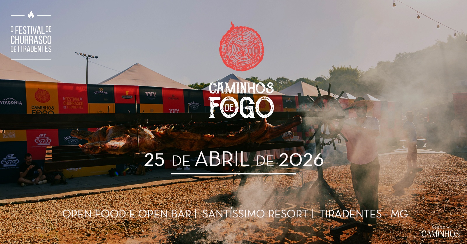 Caminhos de Fogo 2026 - Meia Década de Encontros, Sabores e Memórias em Tiradentes