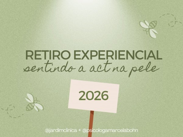 Imagem do evento Retiro Experiencial em ACT