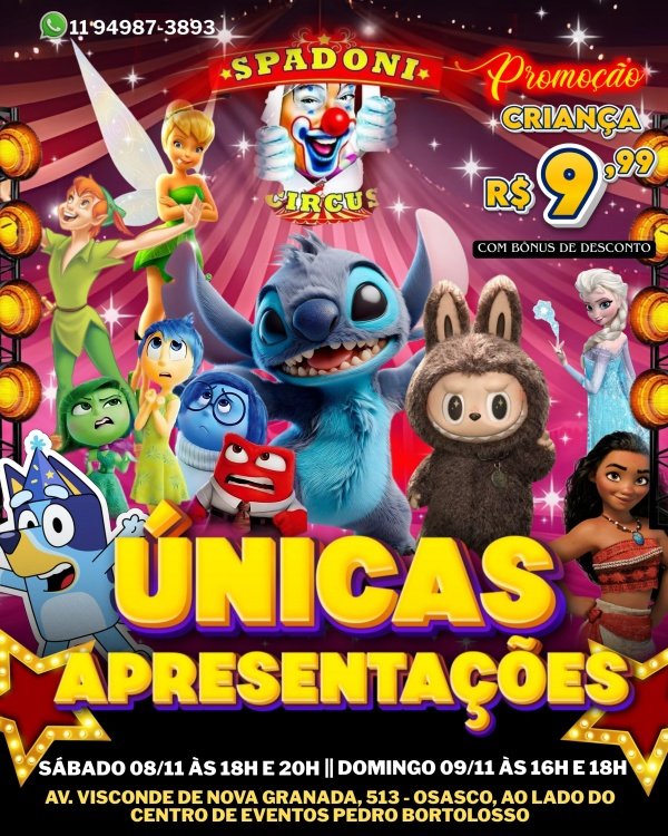 Imagem do evento Circo Spadoni