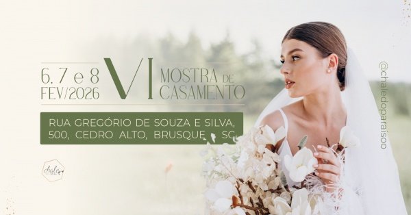 Imagem do evento VI Mostra de Casamento Chalé do Paraíso