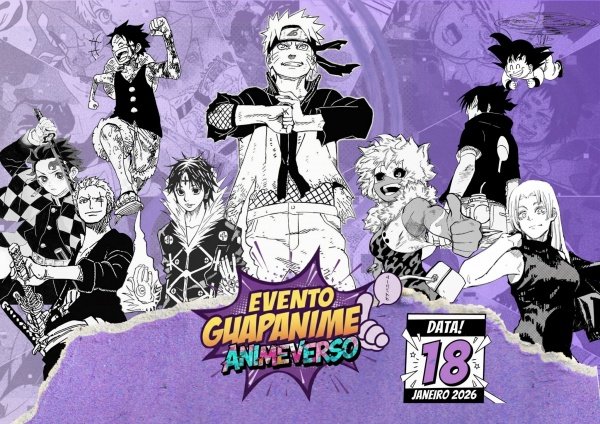Imagem do evento EVENTO GUAPANIME: ANIMEVERSO