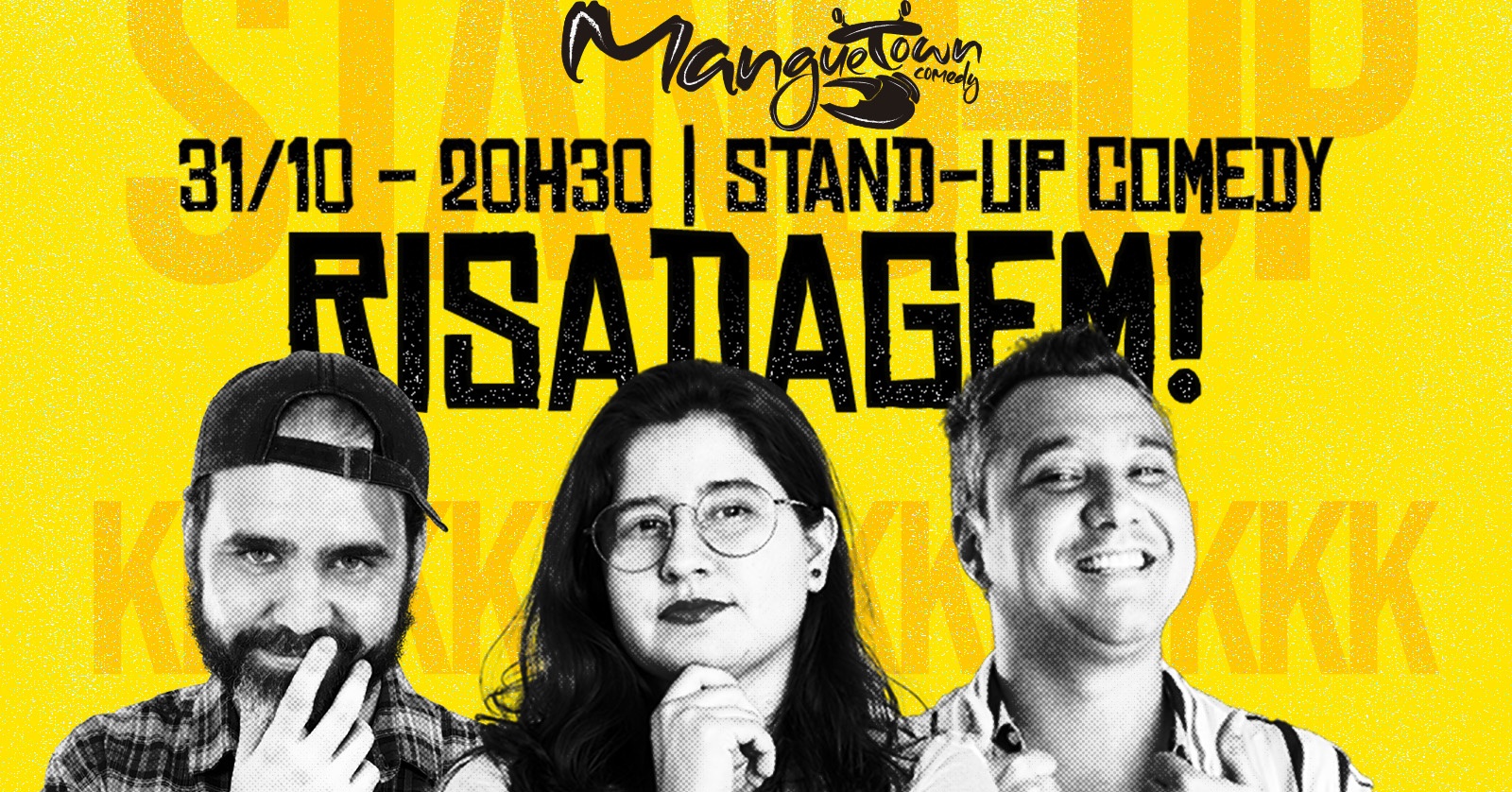 RISADAGEM! com Davi Villa Real, Michele Felix e Bruno Alves(stand-up Comedy)