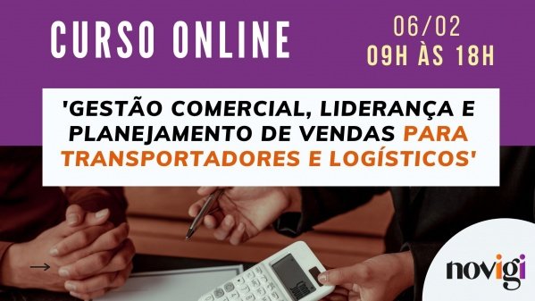 Imagem do evento Gestão Comercial, Liderança e Planejamento de Vendas no Transporte de Carga e Logística