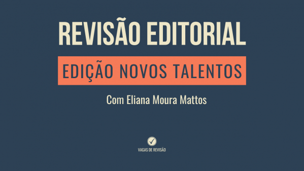 Imagem do evento Revisão Editorial - Turma 6