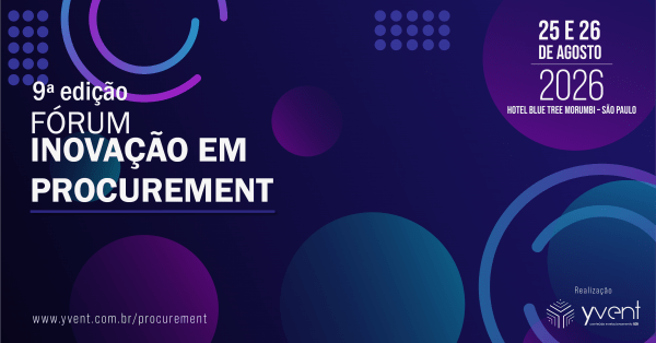 Imagem do evento FÓRUM DE INOVAÇÃO EM PROCUREMENT 2026