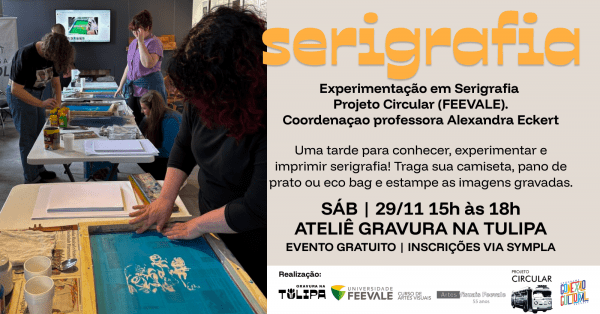 Experimentação em Serigrafia em Porto Alegre - Sympla