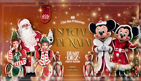 Imagem do evento Chá das Princesas - Especial de Natal | Turma 13h30