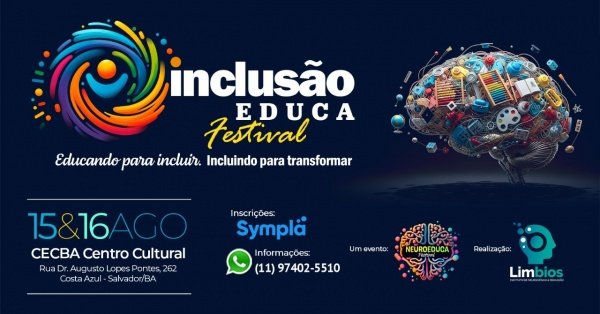 Imagem do evento Inclusão Educa Festival: educando para incluir...incluindo para transformar