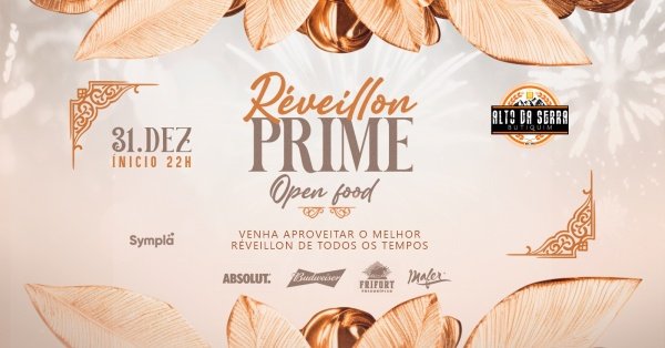 Imagem do evento REVEILLON PRIME OPEN FOOD