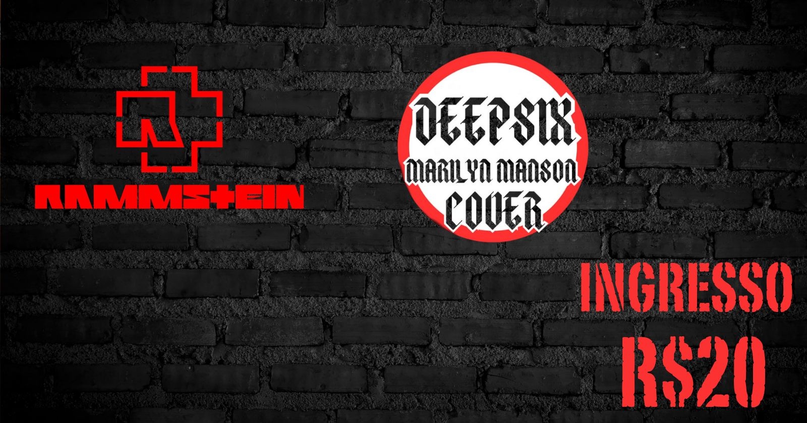 MARILYN MANSON (DEEP SIX) E RAMMSTEIN (ROSENROT)