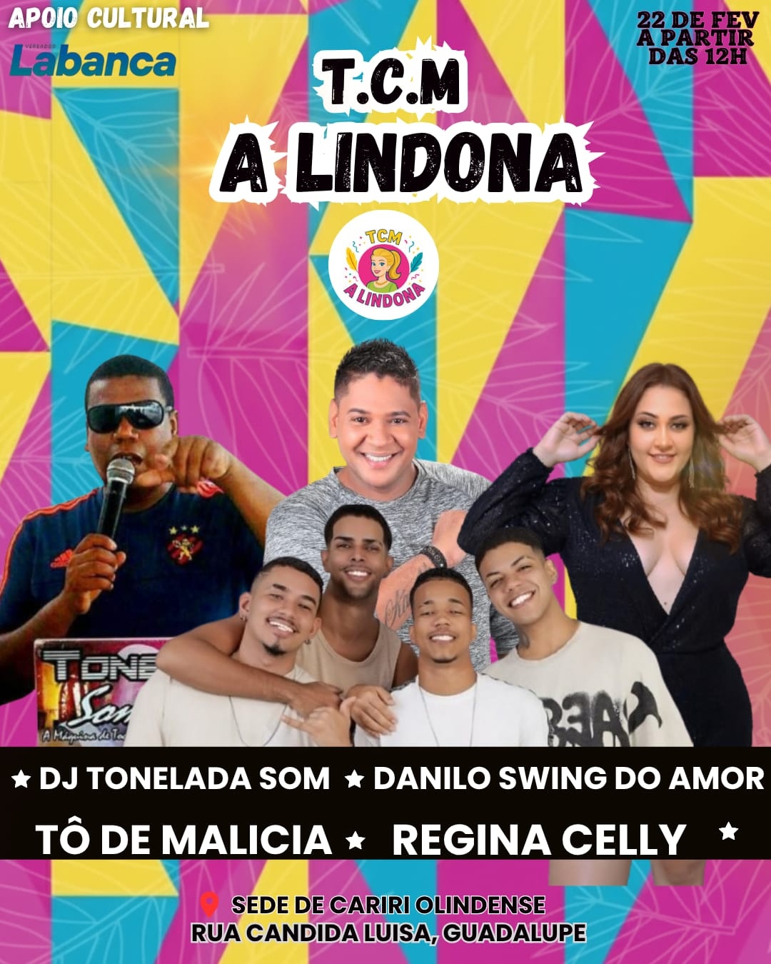 Bloco TCM A LINDONA - Olinda, PE