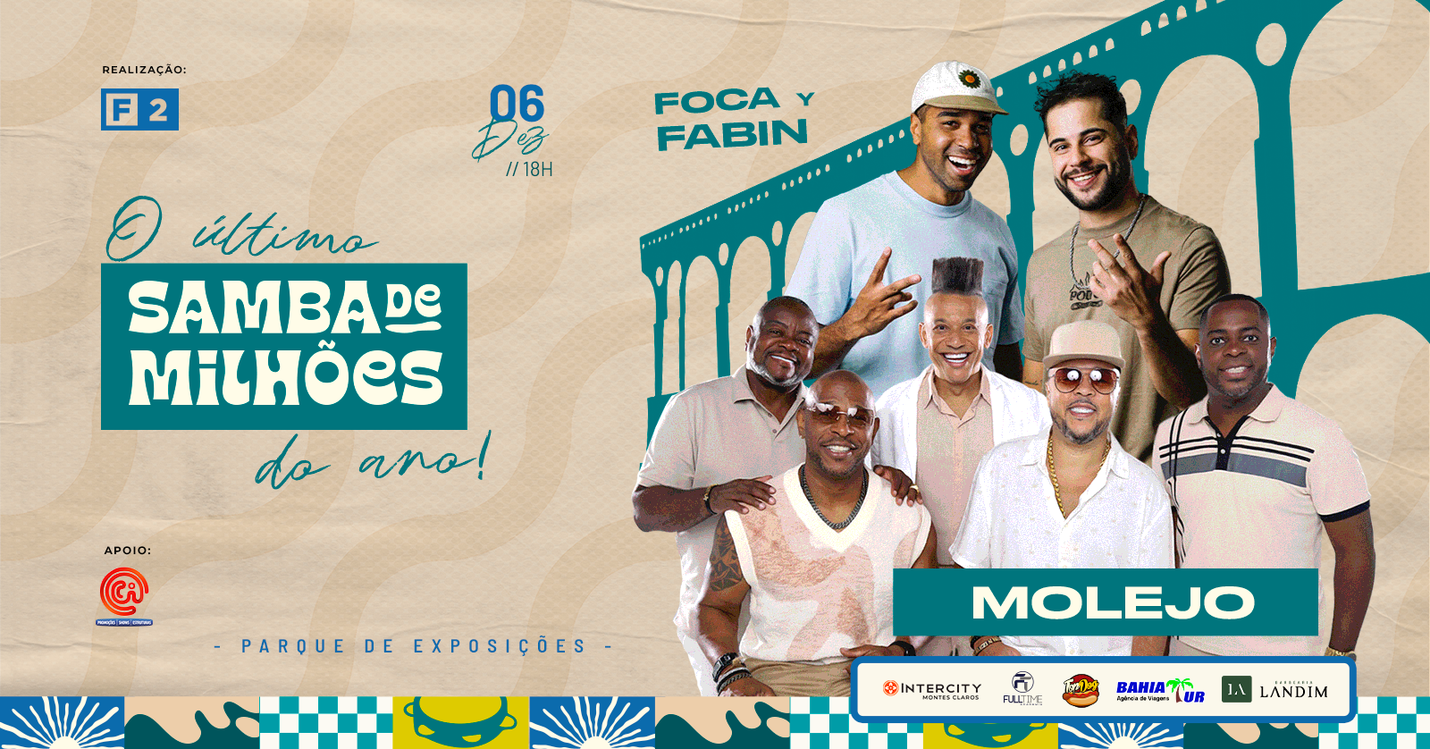 O último Samba de Milhões do Ano | Molejo! em Montes Claros