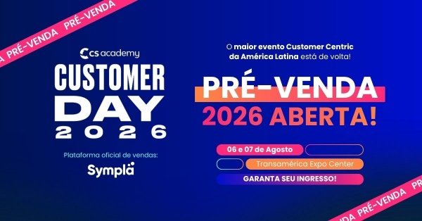 Imagem do evento Customer Day 2026 - Pré-Venda