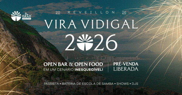 Imagem do evento REVEILLON ALTO VIDIGAL BRASIL l 2026| 31/12