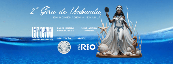 Imagem do evento VOZES AO MAR - 2ª GIRA DE UMBANDA EM HOMENAGEM À IEMANJÁ