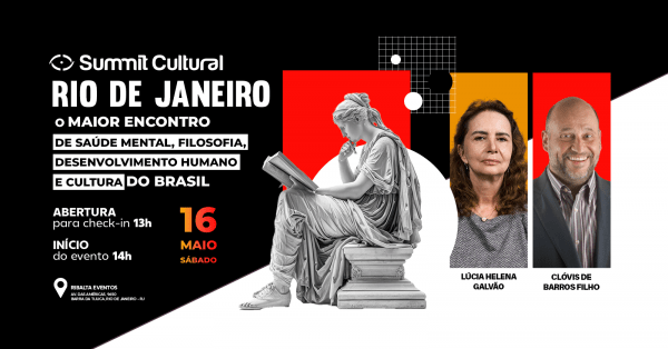 Imagem do evento Lúcia Helena Galvão e Clóvis de Barros no Rio de Janeiro - Summit Cultural Alma Talks