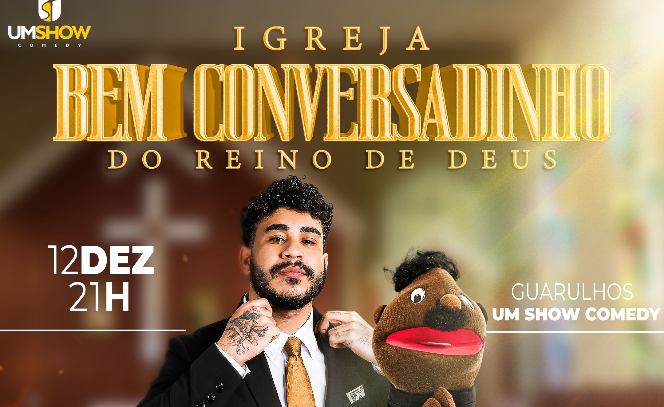 Magno Martins e Pastor Machado em Guarulhos